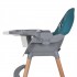 Стульчик для кормления El Camino ME 1111 LUMI Teal (съемный столик, чехол)