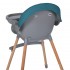 Стульчик для кормления El Camino ME 1111 LUMI Teal (съемный столик, чехол)
