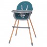 Стульчик для кормления El Camino ME 1111 LUMI Teal (съемный столик, чехол)