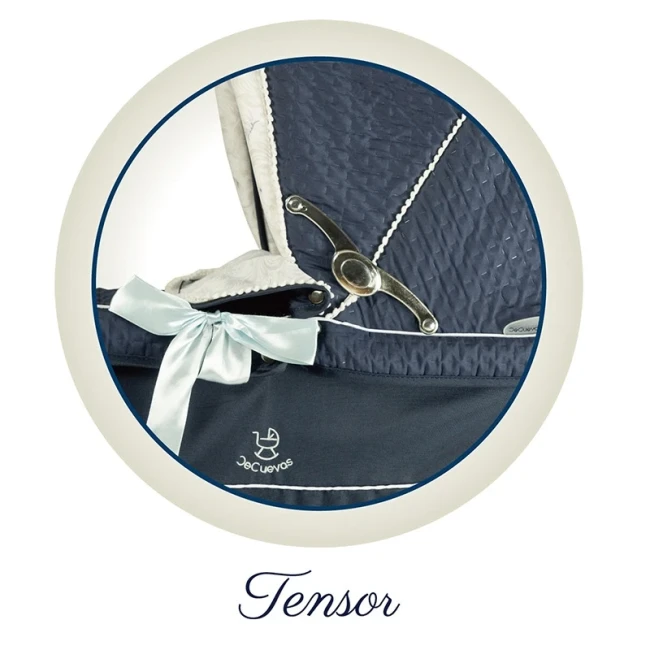 Коляска для ляльок DeCuevas 80044 Vintage (класична, кошик, сумка, подушка)