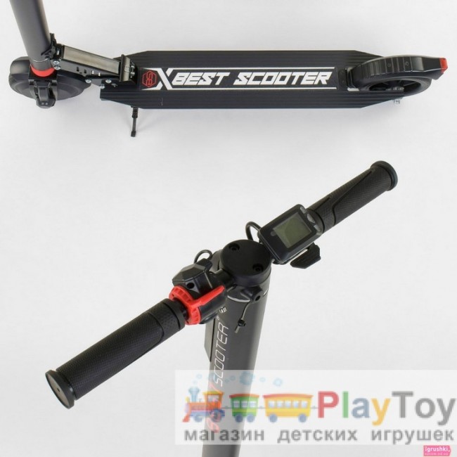 Двухколесный электросамокат Best Scooter (27534) Черный Двухколесный электросамокат Best Scooter (27534) Черный