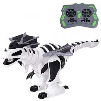 Робот динозавр Дракон 30388 LB на радиоуправлении (63 см, аккумулятор, свет, звук, пар)