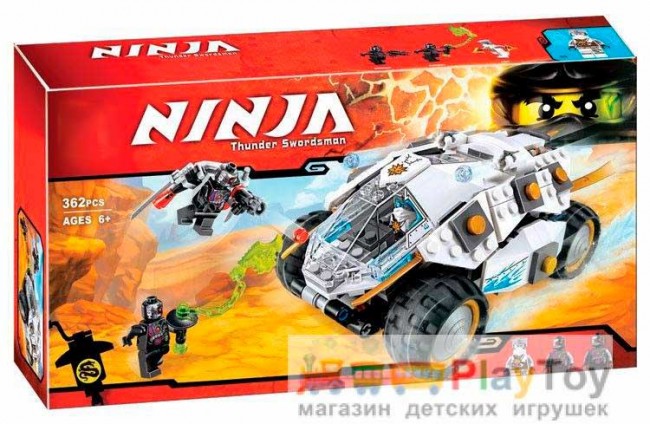 Конструктор "Ninja" (10523) Позашляховик титанового ніндзя, 362 деталі
