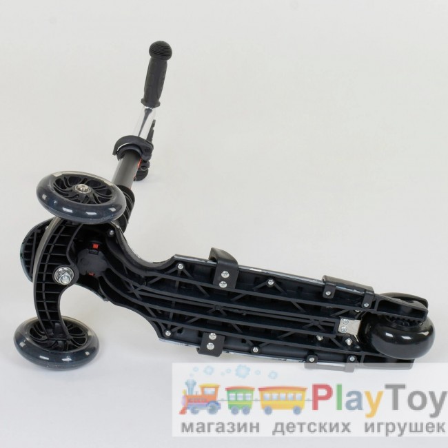 Самокат-беговел детский трехколесный Best Scooter (35110) 5 в 1, есть подсветка колес, PU-колеса, абстракция Самокат-беговел детский трехколесный Best Scooter (35110) 5 в 1, есть подсветка колес, PU-колеса, абстракция