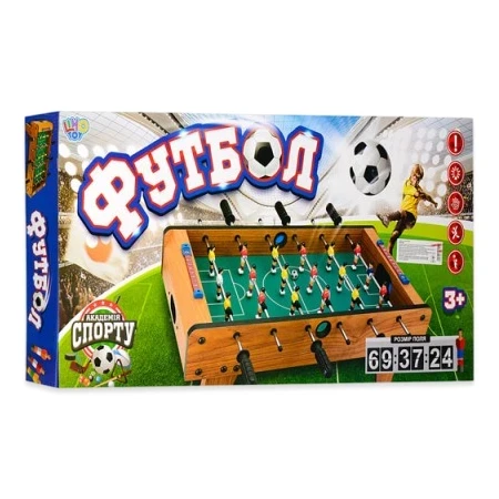 Настольный футбол Limo Toy 2035N (69x37x24 см, деревянный, 6 штанг) Настольный футбол Limo Toy 2035N (69x37x24 см, деревянный, 6 штанг)