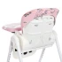 Стульчик для кормления Bambi M 5673-8 (съемный столик, чехол, 4 колеса)