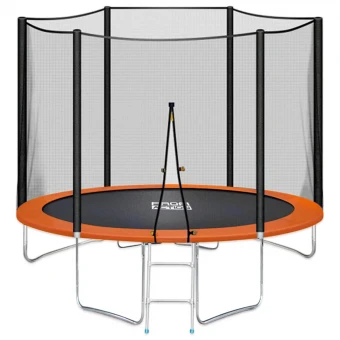 Батут детский Profi MS 2923-2 с защитной сеткой (диаметр 427 см) Батут детский Profi MS 2923-2 с защитной сеткой (диаметр 427 см)