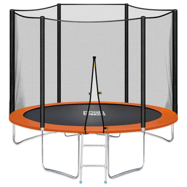 Батут детский Profi MS 2923-2 с защитной сеткой (диаметр 427 см)