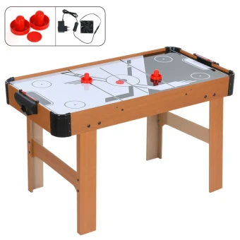 Аэрохоккей Hockey Game A0033 (игровое поле 100x49 см, деревянный, на ножках, от сети)