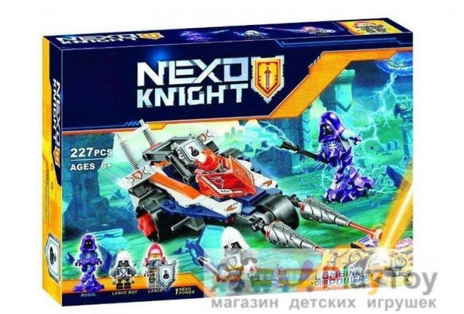 Конструктор "Nexo Knights" (10592) Турнирная машина Ланса, 227 деталей