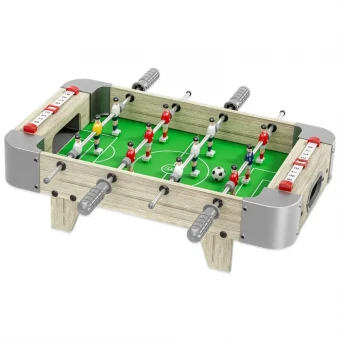 Настольный футбол XJ6012 (53x31x15 см, деревянный, 4 штанги, на ножках) Настольный футбол XJ6012 (53x31x15 см, деревянный, 4 штанги, на ножках)