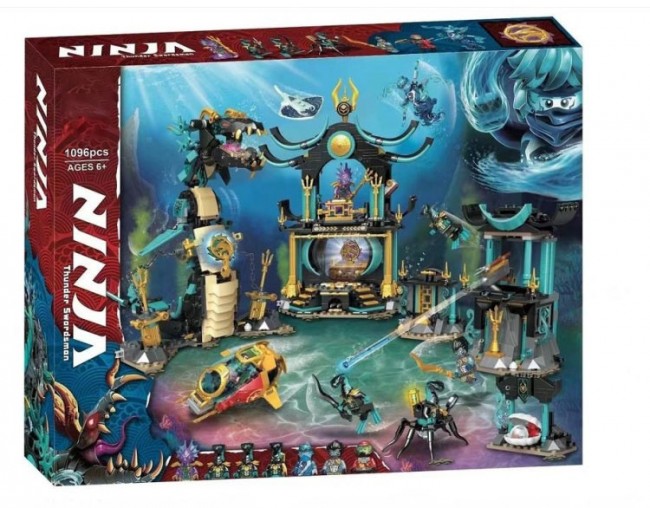 Конструктор Ninjago (60085) Храм бескрайнего моря, 1096 детали Аналог Ниндзяго 71755