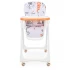 Стульчик для кормления Bambi M 5673-7 (съемный столик, чехол, 4 колеса)