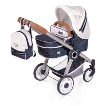Коляска для кукол DeCuevas 80537 Top Collection 3в1 (трансформер, корзинка, сумка)