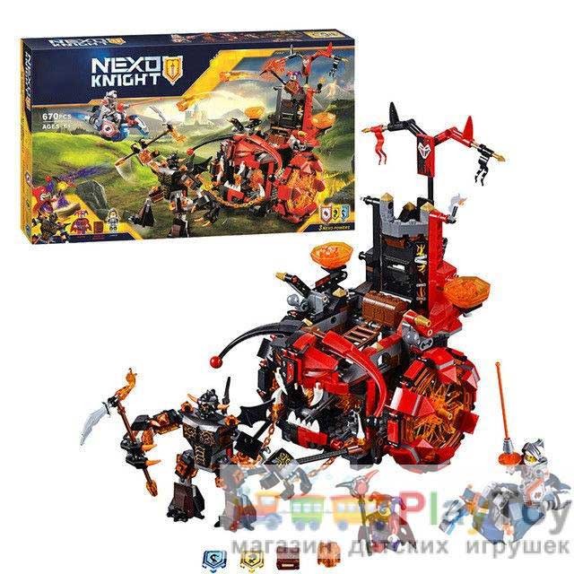 Конструктор "Nexo Knights" (10489) Джестро - мобиль, 670 детелей