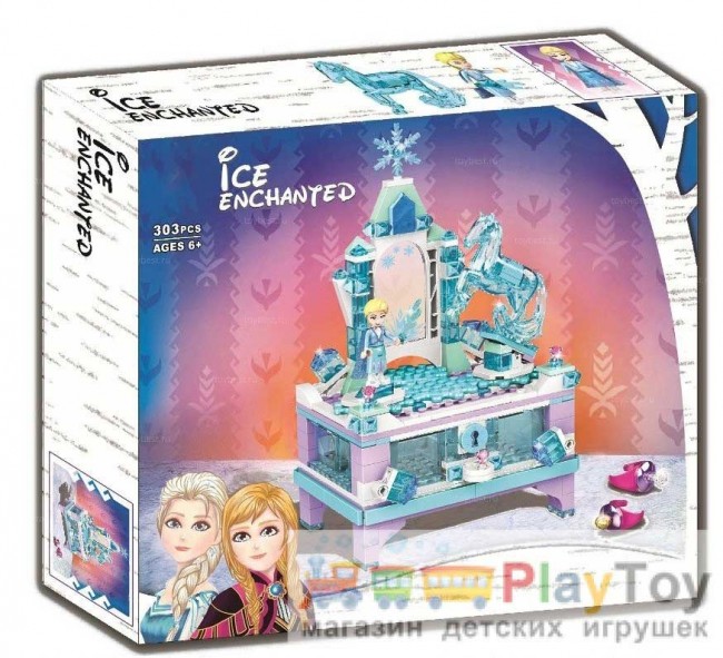 Конструктор "Disney Princess" (11469) Шкатулка Эльзы, 303 детали - Аналог Принцессы Дисней 41168