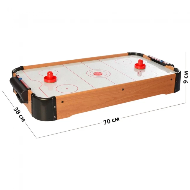 Настольный аэрохоккей Hockey Game 2355 (70x38x9 см, на батарейках) Настольный аэрохоккей Hockey Game 2355 (70x38x9 см, на батарейках)