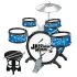 Детская барабанная установка Jazz Drum 1888 (4888, 5888) со стулом, 4 цвета