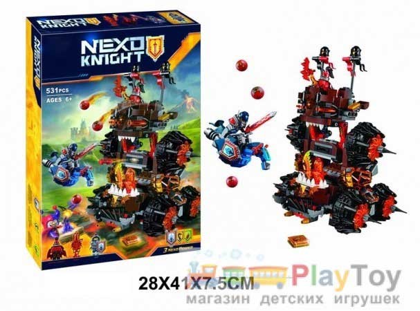 Конструктор "Nexo Knights" (10518) Осадная машина Генерала Магмара, 531 деталь