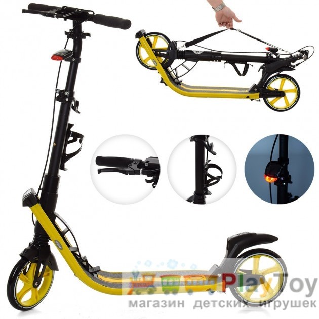 Детский двухколесный самокат iTrike (SR 2-015-3 Y) Yellow