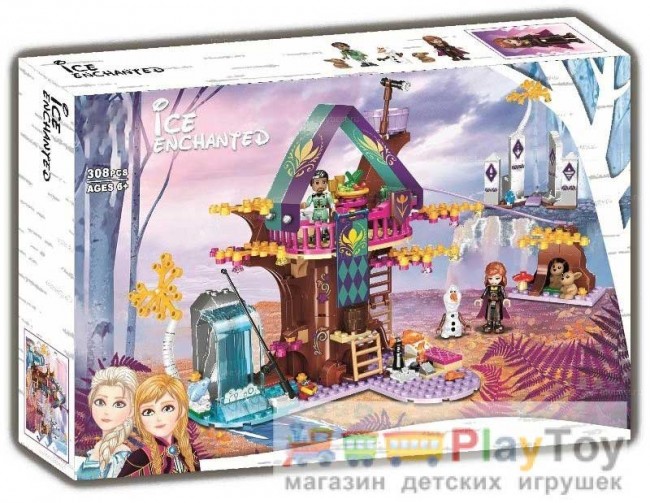 Конструктор "Disney Princess" (11470) Заколдованный домик на дереве, 308 деталей - Аналог Принцессы Дисней 41164