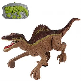 Робот динозавр NY 058 A на радиоуправлении (17 см, аккумулятор, свет, звук)