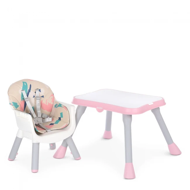 Стульчик для кормления Bambi M 5672-8 (трансформер 3в1: столик, стульчик, лего; чехол)