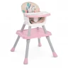Стільчик для годування Bambi M 5672-8 (трансформер 3в1: стіл, стільчик, лего; чохол)