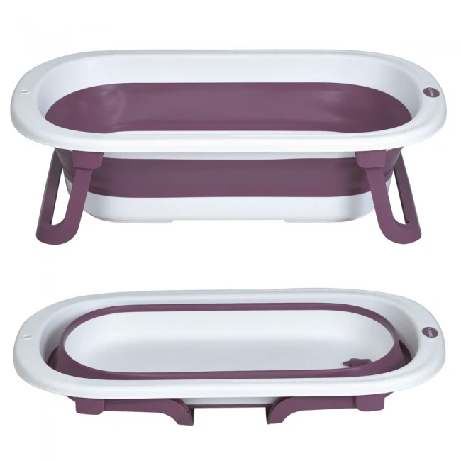 Ванночка детская El Camino ME 1152 BASIC Pink (складная)