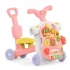 Ходунки-каталка Multifunction Walker HE 0813 5 в 1 (подсветка, музыкальная панель, пальчиковые игры, пианино, сортер, наклейки)
