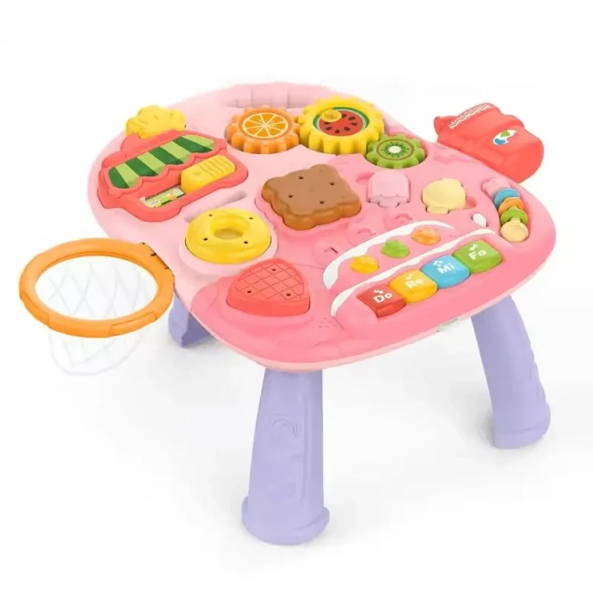 Ходунки-каталка Multifunction Walker HE 0813 5 в 1 (подсветка, музыкальная панель, пальчиковые игры, пианино, сортер, наклейки) Ходунки-каталка Multifunction Walker HE 0813 5 в 1 (подсветка, музыкальная панель, пальчиковые игры, пианино, сортер, наклейки)