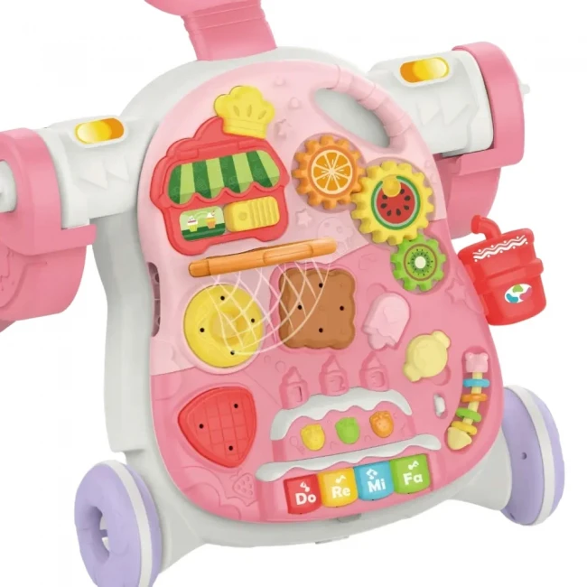 Ходунки-каталка Multifunction Walker HE 0813 5 в 1 (подсветка, музыкальная панель, пальчиковые игры, пианино, сортер, наклейки) Ходунки-каталка Multifunction Walker HE 0813 5 в 1 (подсветка, музыкальная панель, пальчиковые игры, пианино, сортер, наклейки)