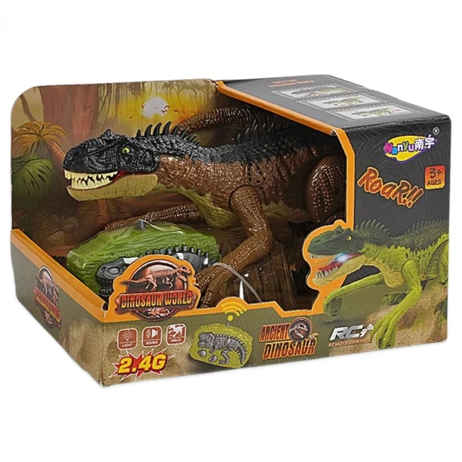 Робот динозавр NY 064 A на радиоуправлении (17 см, аккумулятор, свет, звук) Робот динозавр NY 064 A на радиоуправлении (17 см, аккумулятор, свет, звук)