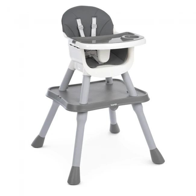 Стільчик для годування Bambi M 5672-11 (трансформер 3в1: стіл, стільчик, лего; чохол)