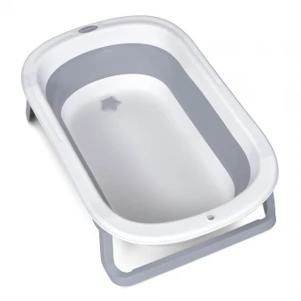 Ванночка детская El Camino ME 1152 BASIC Gray (складная)