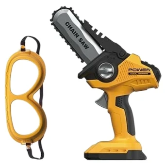 Игрушечная электропила T 056 механическая, очки