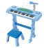 Дитяче піаніно Electronic Piano 328-65 зі стільчиком (мікрофон, запис, USB, від мережі/батарейок)