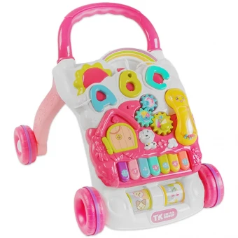 Ходунки-каталка TK Union Group 14818 (съемная панель, подсветка, звуки, песни, стопор колес)