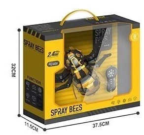 Робот пчела 128 A-33 на радиоуправлении (27 см, батарейки, свет, звук, парогенератор)