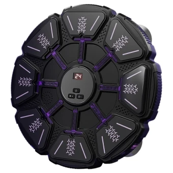 Музыкальный боксерский тренажер Boxing 7782 IJ (подсветка, музыка, аккумулятор, bluetooth, перчатки)