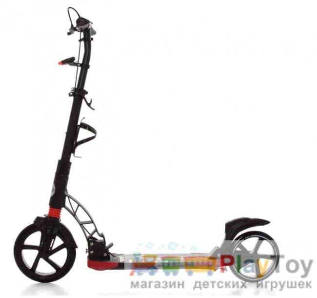 Детский двухколесный самокат iTrike (SR 2-014 B) Black Детский двухколесный самокат iTrike (SR 2-014 B) Black