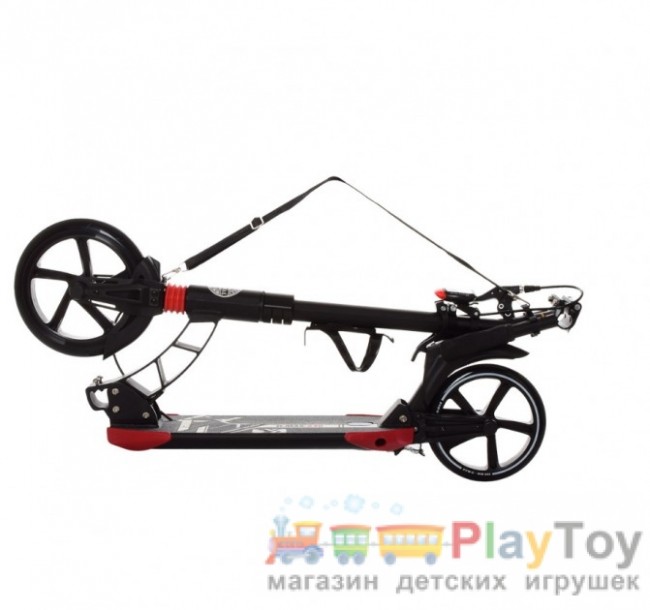 Детский двухколесный самокат iTrike (SR 2-014 B) Black Детский двухколесный самокат iTrike (SR 2-014 B) Black