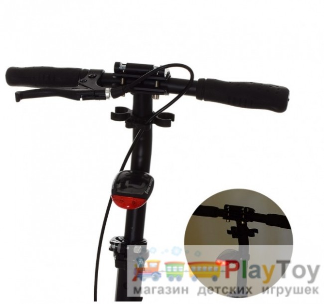 Детский двухколесный самокат iTrike (SR 2-014 B) Black Детский двухколесный самокат iTrike (SR 2-014 B) Black