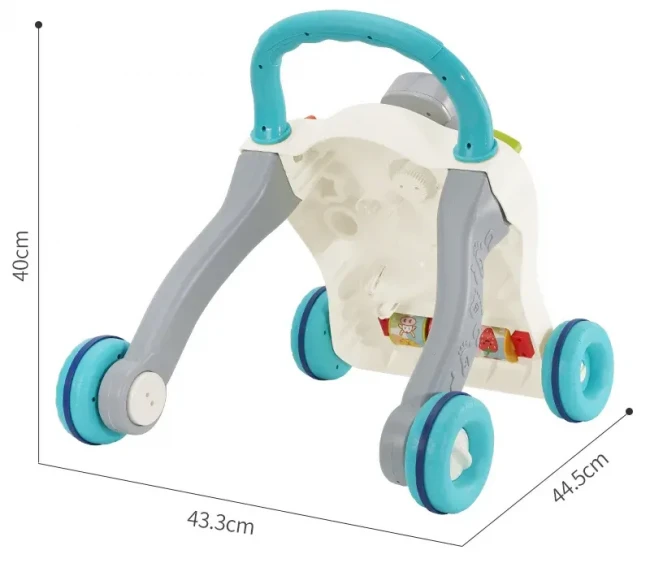 Ходунки-каталка TK Union Group 61925 (трещотка, проектор, 3D подсветка, 3 песни, мелодии, сортер)