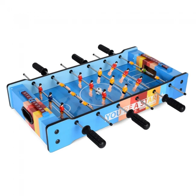 Настольная игра 2400 2 в 1 футбол + аэрохоккей (60,5x51x10 см, деревянный) Настольная игра 2400 2 в 1 футбол + аэрохоккей (60,5x51x10 см, деревянный)