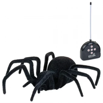 Робот паук Чёрная вдова 779 на радиоуправлении (30 см, батарейки, свет)