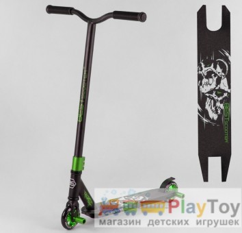 Самокат двухколесный трюковый Best Scooter (86380) HIC-система, ПЕГИ, колеса 100 - PU, алюминиевый диск Самокат двухколесный трюковый Best Scooter (86380) HIC-система, ПЕГИ, колеса 100 - PU, алюминиевый диск