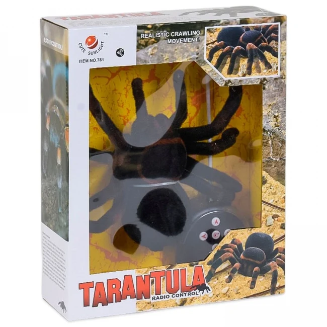Робот паук Тарантул 781 на радиоуправлении (23 см, батарейки, свет)