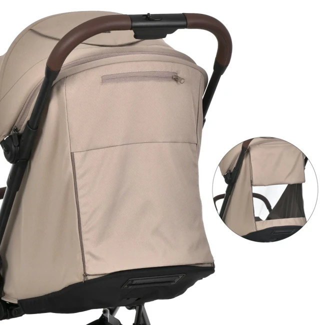 Прогулянкова коляска El Camino ROOVE ME 1230 Chocolate