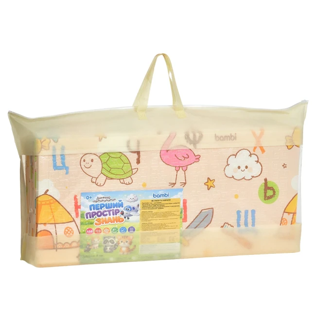 Коврик детский Bambi MR 1555-2 (180x150 см, двухсторонний, в сумке) Коврик детский Bambi MR 1555-2 (180x150 см, двухсторонний, в сумке)